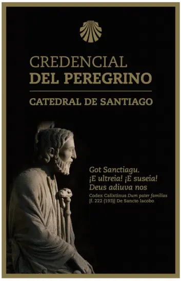 Credenziale Cammino di Santiago