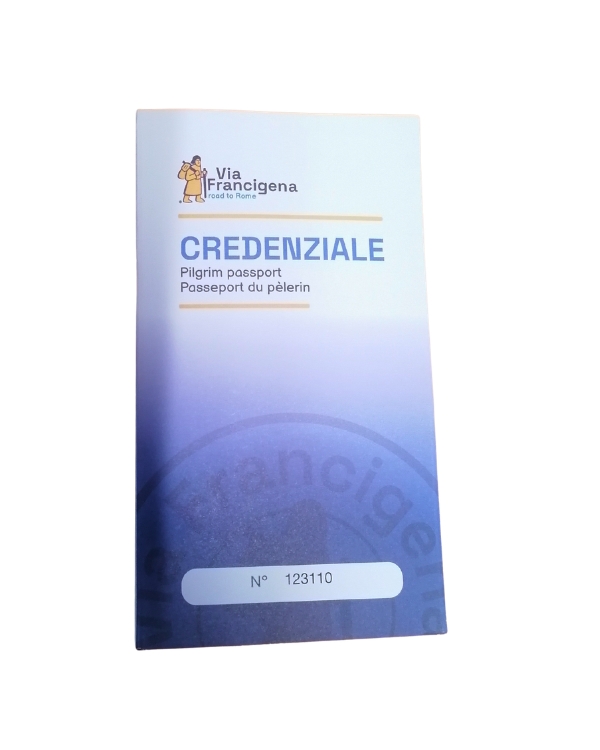 credenziale del pellegrino via francigena