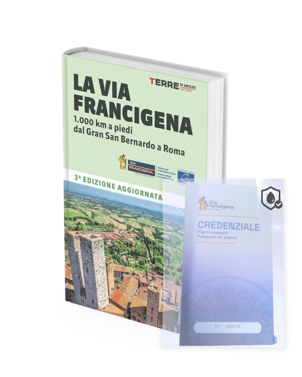 guida e credenziale via francigena italiano